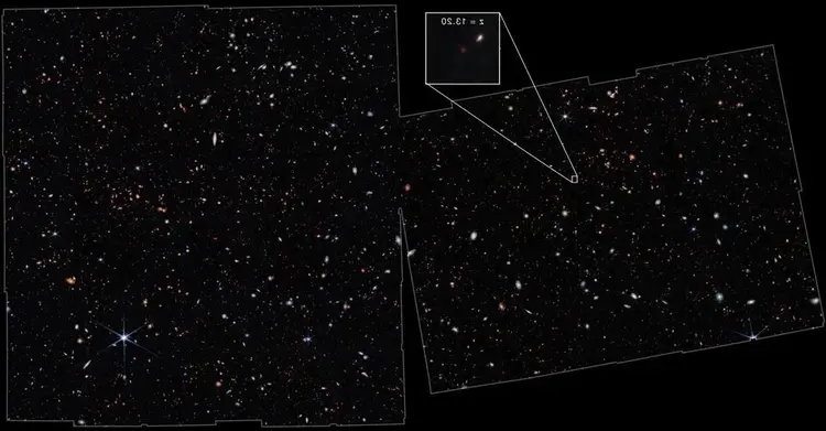 Телескоп Вебба знайшов галактику, якій майже 13,5 мільярдів років!