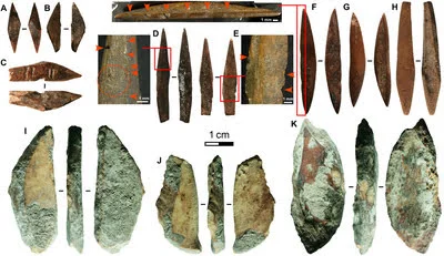 Речі, які використовували homo 48000 років тому